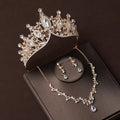Princess Wedding Bridal Bridesmaid Tiara Crown Headband Girls Crystal Rhinestone Jewelry Hair Accessories Bride Head Ornament