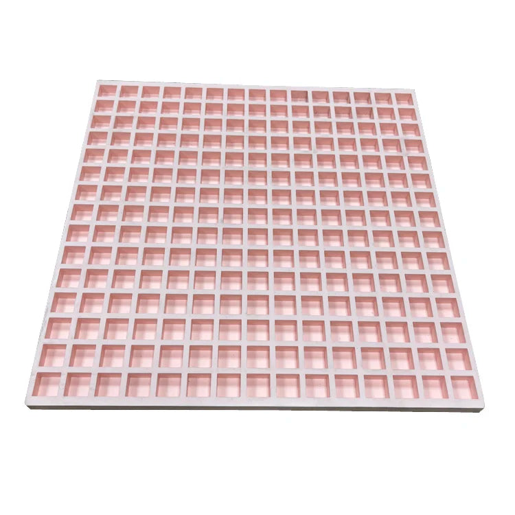 Custom Square Food Grade 225 Cavities Silicone Cube Gummy Molds Trays for Making Gummy/Hard Candy/Caramels/Chews/Chocolate