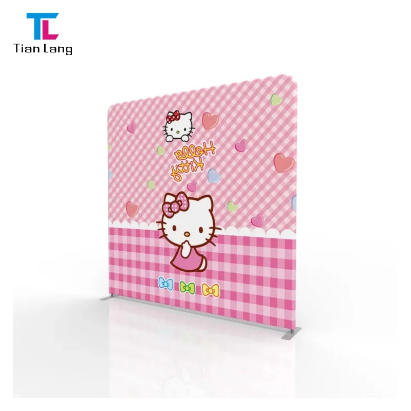 Tian Lang 10ft*8 Aluminum Frame DIY Backdrops Banner Stand Stretch Tension Fabric for Trade Shows & Events