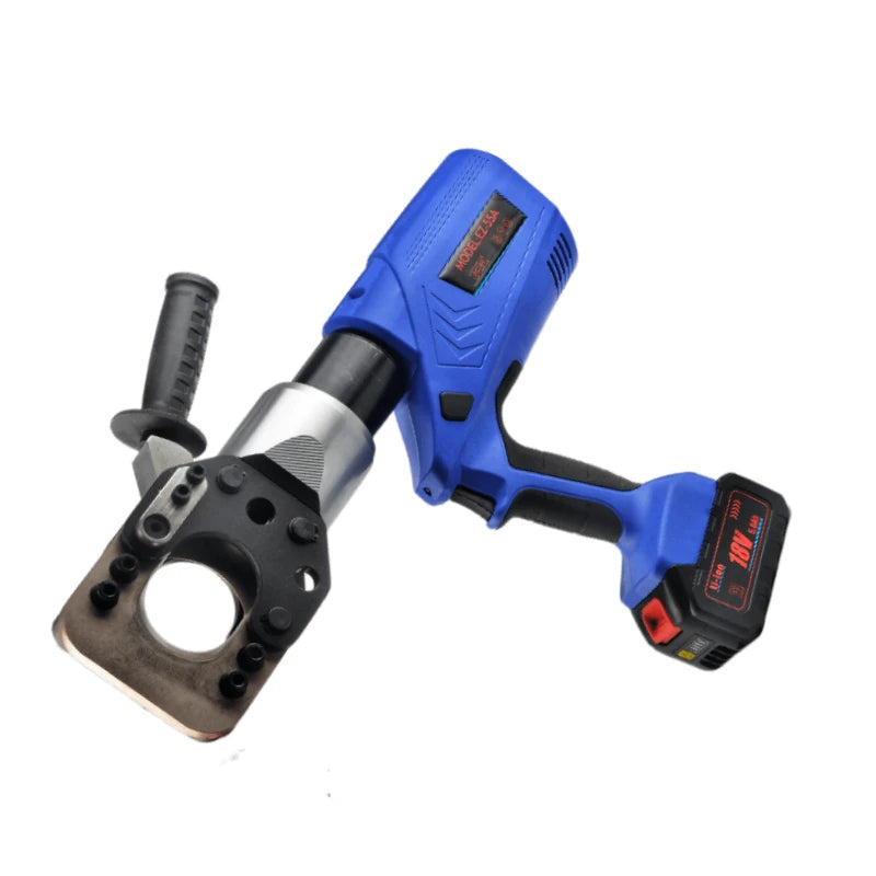 EZ-85A Automatic Cordless Armoured Cable Cutting Tool Battery-Powered Electric Wire Cable Cutter Machine Hydraulic Tools for