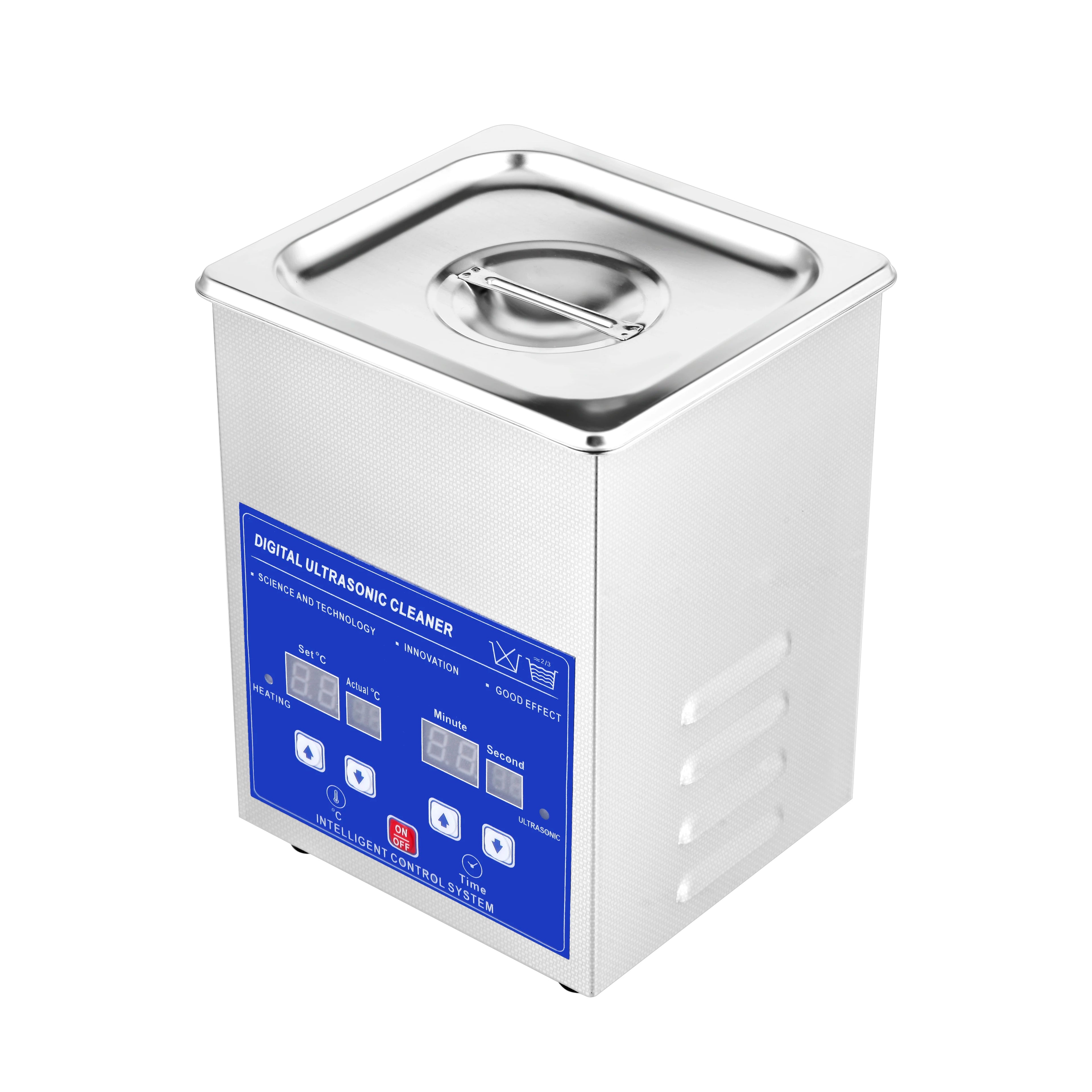 Household Ultrasonic Cleaning Machine 2L Watch Glasses 80w Small Cleaning Machine Maintenance Watch Cleaning Watch Appearance