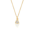 Gemnel Customized Peridot Birthstone Charm 925 Silver 18k Gold Zodiac Pendant Necklace