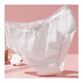 Wholesale Cheap 100% Cotton Disposable Maternity Under Panties Hospital Underwear for Spa