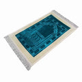 Pitch Brand  Cheap Wholesale Factory Islamic Gift Travel Muslim Portable Prayer Carpet Rug Pocket Mat Islamic Prayer Mat
