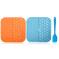 Custom Dog Lick Mat with Suction CupsSilicone Dog Lick Pad for Dog Anxiety ReliefSlow Feeder Dog Bowls Cat and Dogs