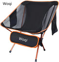WOQI Hot Sale Folding Portable Backpack Beach Chair Camping Chair Fishing Chair Easy Carry
