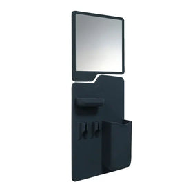 Silicone Wall Mounted Toothbrush Razor Holder Mirror Bathroom Silicone Toiletry Organizer Waterproof Toothpaste Holder