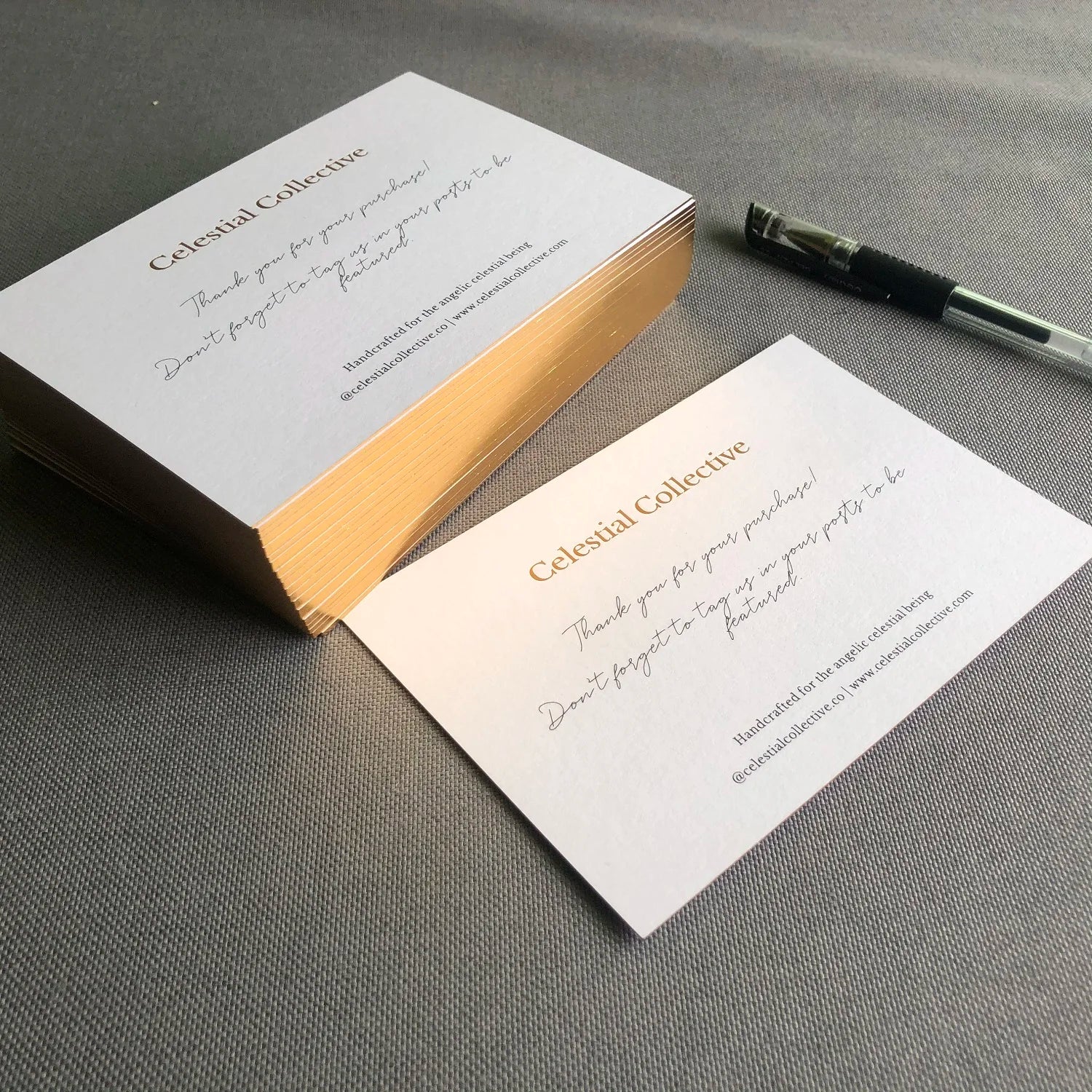 Paper Customized Fancy Design Offset Printing Thank You Greeting Card Postcards with logo Paper Board Kraft Paper Business Card
