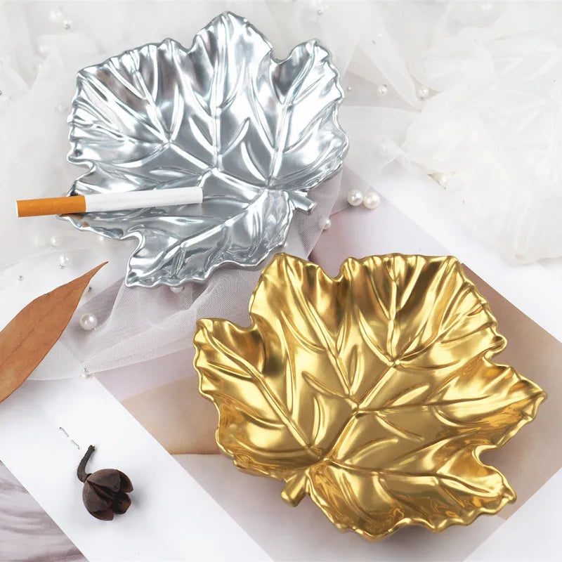 R150 DIY Crystal Epoxy Maple Leaf Resin Mould Leaf Ashtray Tray Dish Silicone Mold for Resin