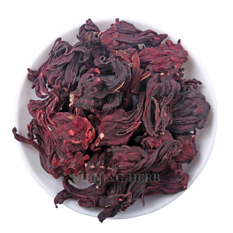 100% Natural Hibiscus Flower Tea Health Tea Loose Tea in Bag & Box Packaging