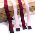 Factory Hot Sale 1cm Flat New Fancy Drawcord String With Metal End Non Elastic Webbing Drawstring Cord for Pant Garment