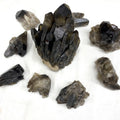 Natural Crystal Specimen Mineral Healing Raw Stone Quartz  Smoky Citrine Cluster