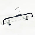 Bestiform Anti-slip Glossy Clip Hangers Plastic Splints Multifunction 38cm Injection-Molded Custom Color Bathroom Clothes Pants