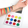 M12 Custom 12 Color Cardboard Packaging Cosmetic Eyeshadow Palette DIY