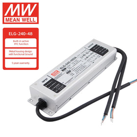 ELG-240-48 Meanwell IP67 Level 240W 24V 36V 42V 48V 54V With Metal Case 3 in 1 Dimming Function LED Driver