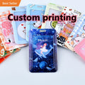 2024 Custom Design Sublimation ID Card Holder Cover Print Sleeve Cardholder ABS Plastic ID Badge Case Card Holder Card Sleeves