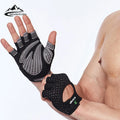 GOLOVEJOY XG27 Spring and Summer Outdoor Cycling Sun Protection for Men and Women Half Finger Exercise Fitness  Sports Gloves