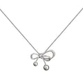 Bow Sweater Chain Necklace Female Niche Design Sense High-grade Light Luxury Personality Temperament Hot Selling Accessories