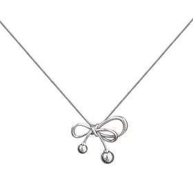 Bow Sweater Chain Necklace Female Niche Design Sense High-grade Light Luxury Personality Temperament Hot Selling Accessories