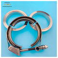 1.5" Stainless Steel 304 Quick Release V Band Clamp and Flanges for Turbocharger