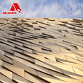 Embossed Wood Grain Sandwich Panel ACP Sheet Wall Cladding Ceiling Decoration Sandwich caravan Aluminum Composite Panels