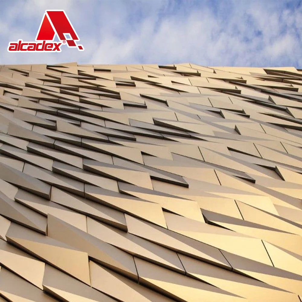 Embossed Wood Grain Sandwich Panel ACP Sheet Wall Cladding Ceiling Decoration Sandwich caravan Aluminum Composite Panels