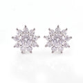VVS1 Color D Moissanite 925 Silver Earrings 18K Gold Plated Jewelry Gift for Women and Girls
