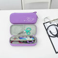 Factory Custom EVA Hard Shell Littmann Stethoscope Pink Waterproof PU Personalized Nurse Doctor Medical Carrying Case