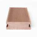 Popular Swimming Pool & Garden Modern Anti-Slip Waterproof Brushed Wood Plastic Composite Decking 140*50mm