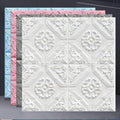 3D Creative Personalized Stereoscopic Waterproof Rustic Palace Corridors Self-Adhesive Wallpaper Home Decor Fireproof Household