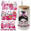 Factory Custom Multiple Size Uv Dtf Cup Wrap Trasnfers Wholesale Ready to Ship Uv Dtf Sticker Cup Wraps Transfers for 16oz Cup