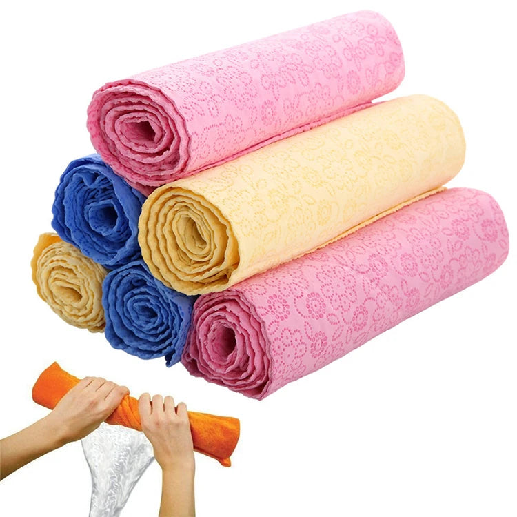 Wholesale 3D Home Kitchen Face Hair Super Absorbent Pva Cooling Shammy Quick Drying Cleaning Chamois Cloth Car Towels