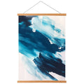 Wooden Photo Frame Modern Magnetic DIY Custom Poster Scroll Prints Artwork Hanger Teak Wood for Photo Picture Canvas Artwork Art