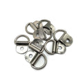 Wholesale Bag Accessories Handle Press Ring D Zinc Alloy Custom D-Ring Buckle 16mm Gold Metal Rose Gold D Ring