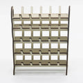 Detachable Wooden Thread Holder 50 Spools Sewing Embroidery Thread Rack Organizer Wall Hanging Cones Stand Shelf Tool