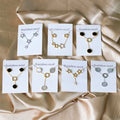 Japanese and Korean Personality Shell Earrings Necklace Jewelry Set