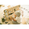 Wooden Montessori Busy Board Trending Educational DIY Toys for Preschoolers Sensory Indoor Playground Games for Kids