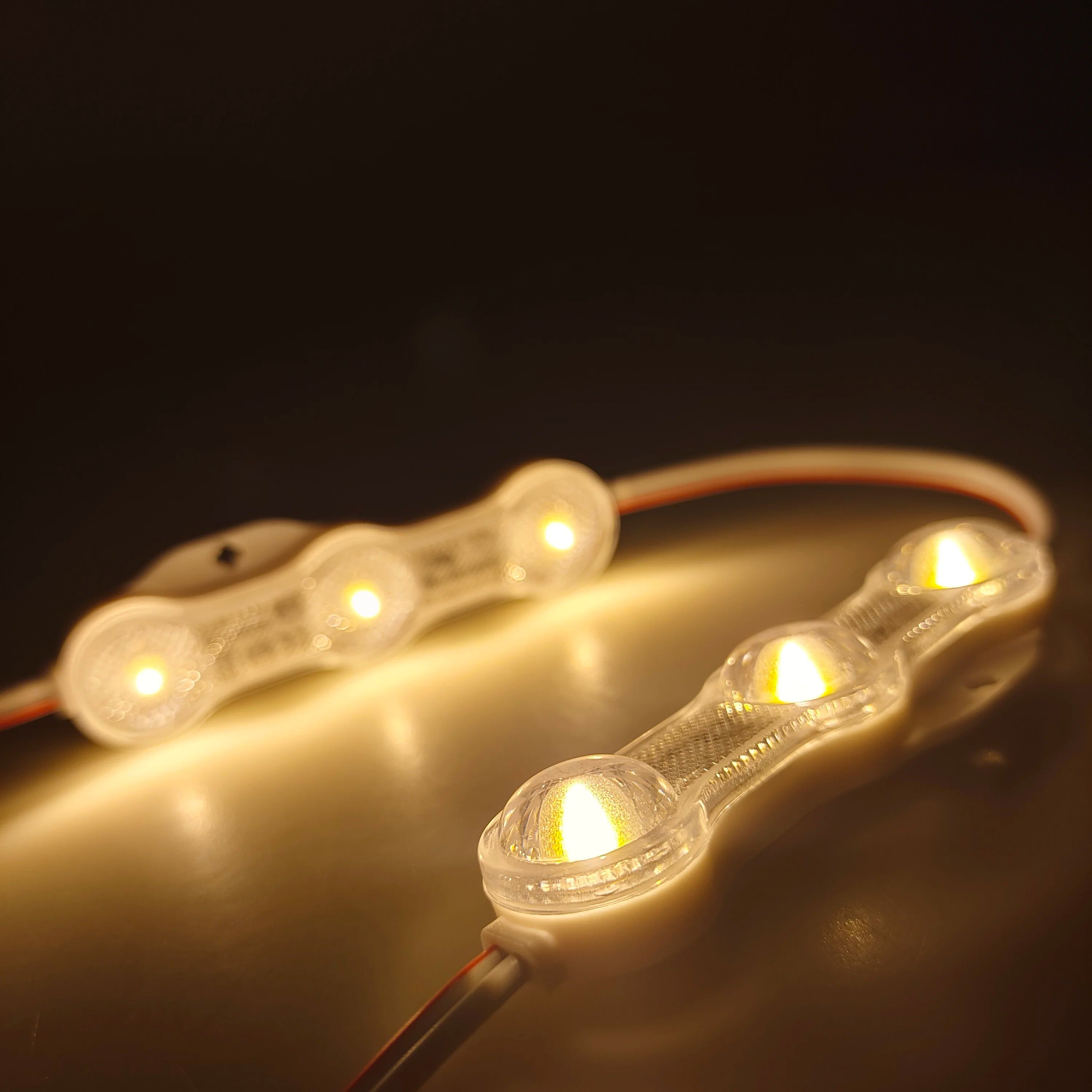 High Brightness Warm White Samsung SMD 2835 LED No Voltage Loss LED Modules DC12V