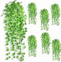 Artificial Hanging Plants Silk Leaves Hanging Plants Vines Faux Ivy Plants Indoor Hanging Decor for Home Decoration