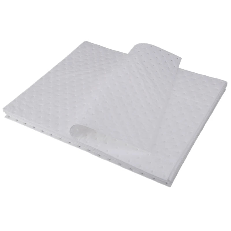OILSPILLPRO OOA-M0400 Heavy Weight Industrial Oil Absorbent Pads for Workshop