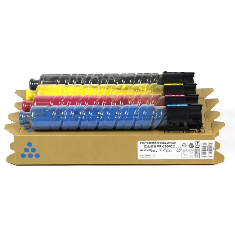 Compatible Aficio MP C300 400 401 Lanier LD130 140 Savin C230 240 for Ricoh MPC300 Full Color Toner Cartridge
