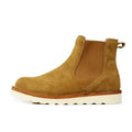 Stitchdown Chelsea Motorcycle Boots Autumn Winter Western Desert Style Toe Casual Combat Boot Ankle Height Increasing Feature