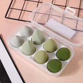 No Latex 8-piece Cosmetics Set Beauty Cosmetic Box Supplier Makeup Sponges of Different Colors