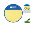 Custom Round Self-Adhesive Sticky Notes with Clip Promotional Gift Item