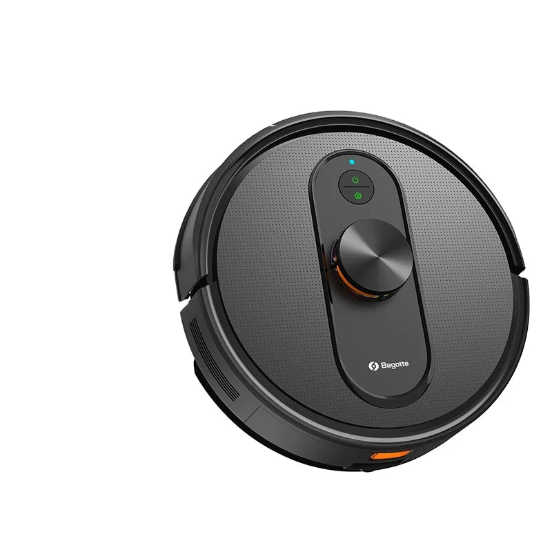Bagotte Smart Automatic Wireless Robot Vacuum Cleaner Self-Emptying LDS/SLAM Sweeping Mopping Robot Wet Dry for Household Use