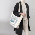 New Women Canvas Tote Bag London Daunt Books Daily Shopping Bags Students Book Handbags Shoulder Bags