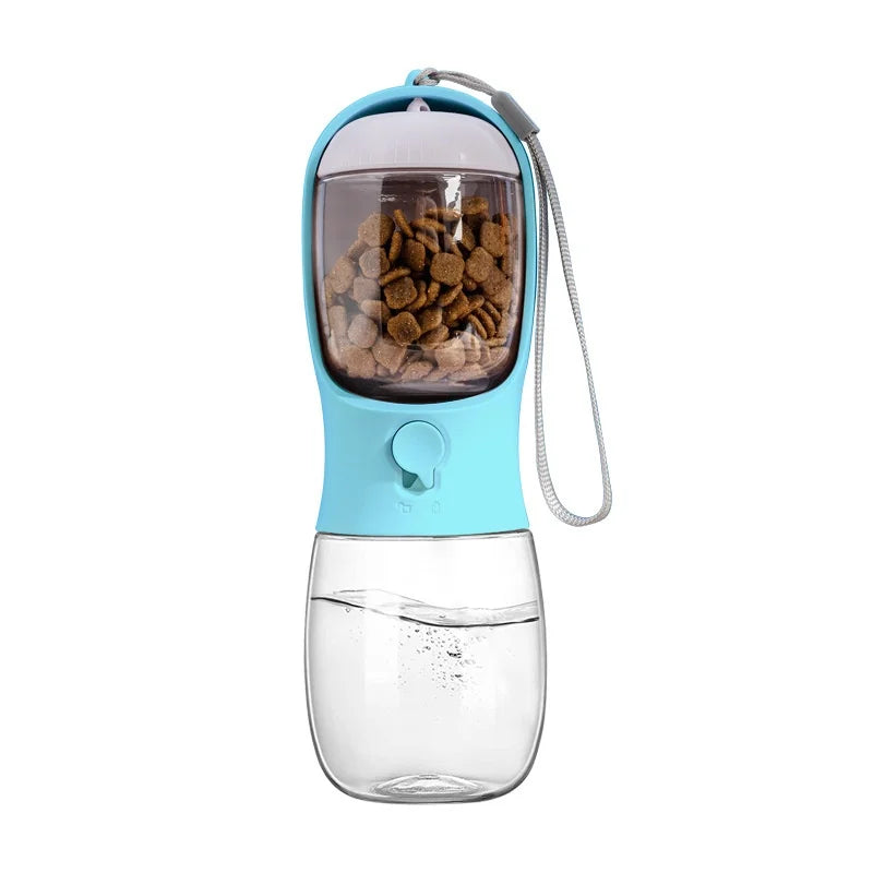 Multifunctional Portable Pet Water Cup Solid Steel Design Eco-Friendly Plastic Outdoor Accompaniment for Cats and Dogs