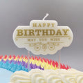 Professional Factory Classical Smokeless Eco-Friendly Paraffin Wax Happy Birthday Cake Candles for Parties Home Decoration
