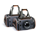 New Multi-function Removable Grey Oxford Cloth with Zippered Portable Portable Pet Bag