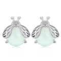 Fine Silver Women Jewelry High Quality Brand Cute Jewelry 925 Sterling Silver Fine Zircon Earrings Suitable for Ladies Gifts